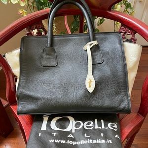 Authentic ALEANTO Collezioni Pebbled Leather